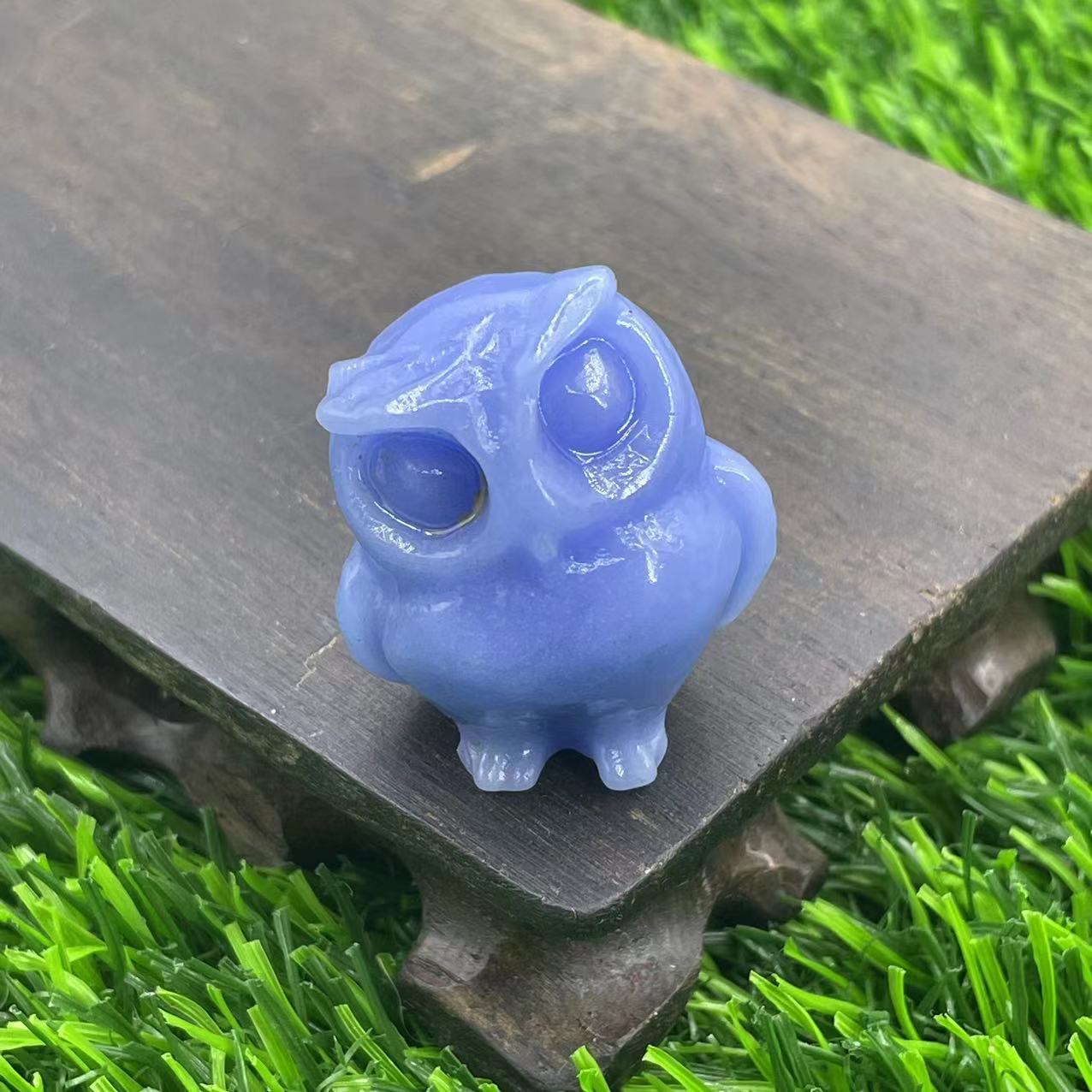 3.5cm Natural Stone Owl